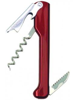 Burgundy Corkscrew - Elongated High Gloss Handle